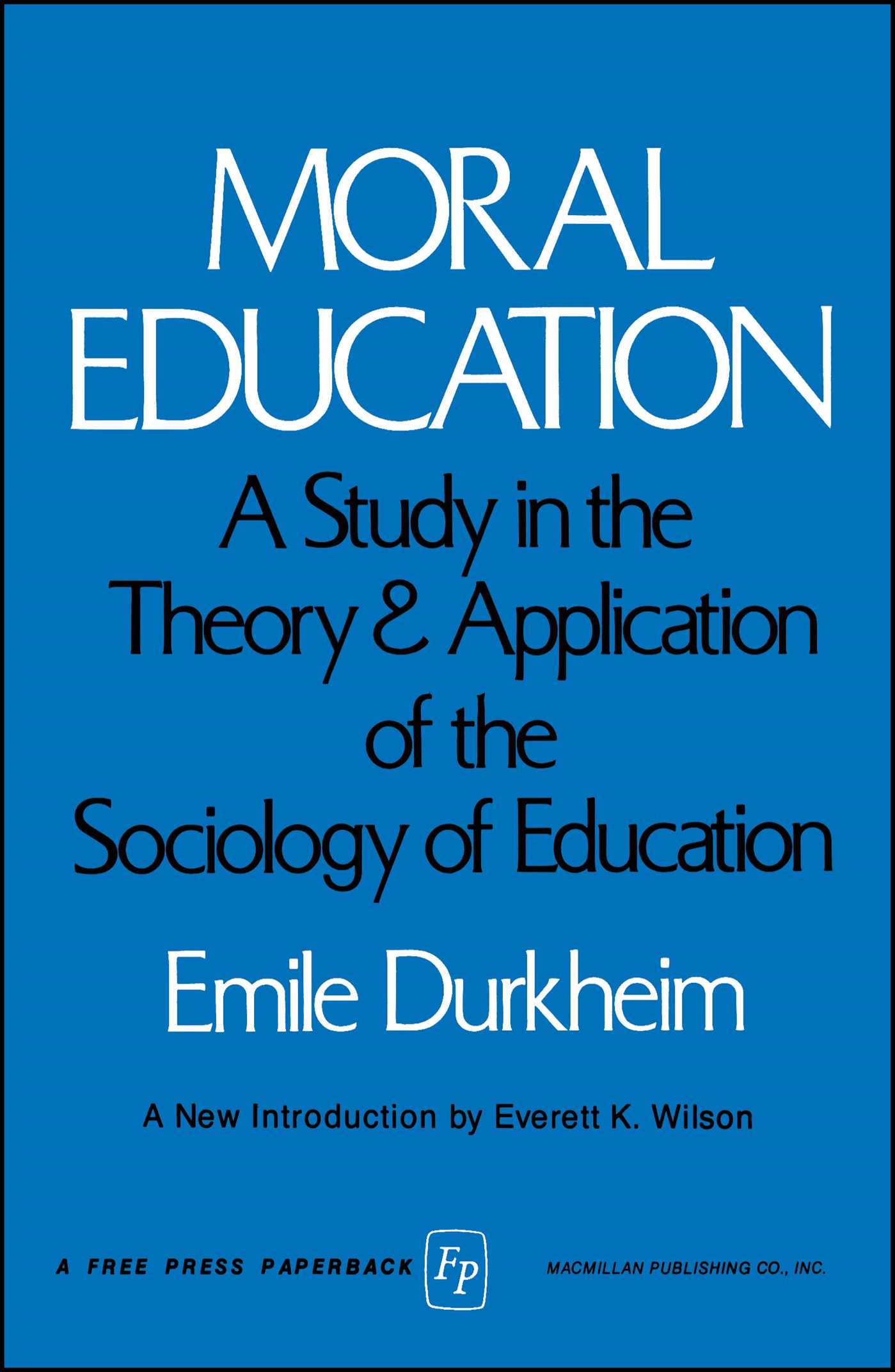 MORAL EDUCATION-Philosophy-買書書 BuyBookBook