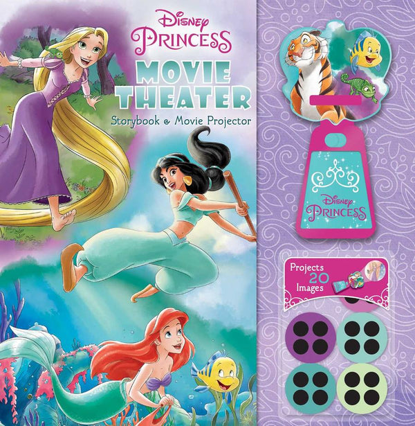 Disney Princess: Movie Theater Storybook & Movie Projector-Children’s picture books-買書書 BuyBookBook