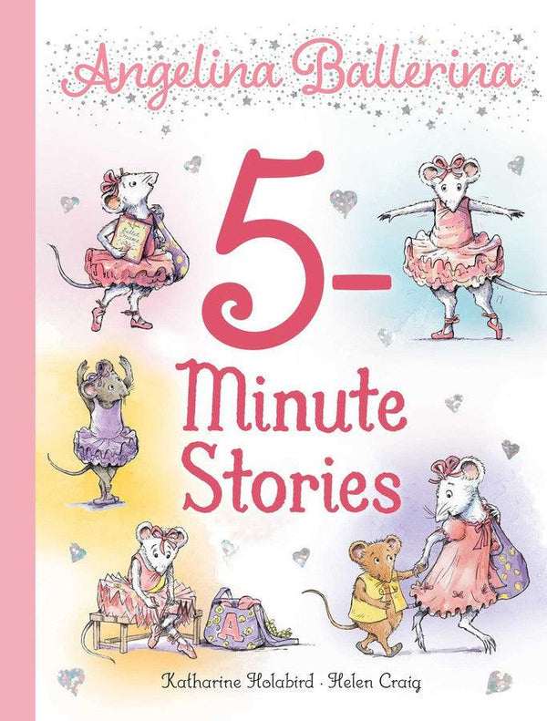 Angelina Ballerina 5-Minute Stories-Children’s / Teenage fiction: General and modern fiction-買書書 BuyBookBook