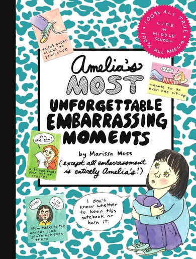 Amelia's Most Unforgettable Embarrassing Moments-Children’s / Teenage fiction: Relationship stories-買書書 BuyBookBook