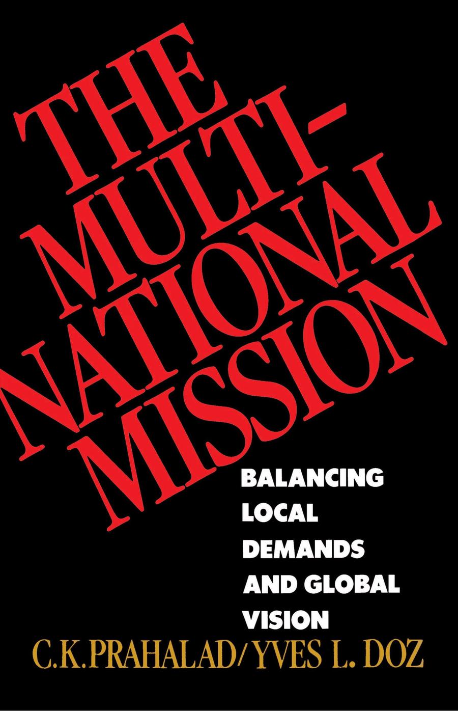 The Multinational Mission-Business and Management-買書書 BuyBookBook