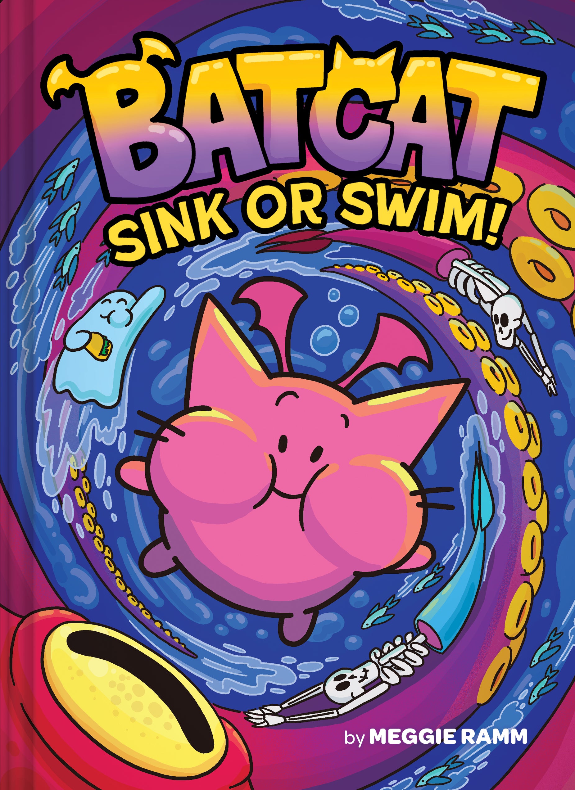 Sink or Swim! (Batcat Book #2)-Graphic novel / Comic book / Manga: genres-買書書 BuyBookBook