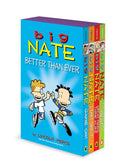 Big Nate Better Than Ever: Big Nate Box Set Volume 6-9-Graphic novels/ Comic books/ Manga/ Cartoons-買書書 BuyBookBook