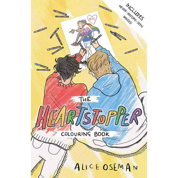 Official Heartstopper Colouring Book, The (Alice Oseman) - 買書書 BuyBookBook