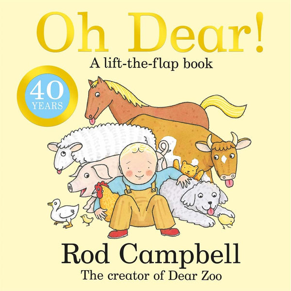 Oh Dear! (Board Book) (Rod Campbell)-Fiction: 兒童繪本 Picture Books-買書書 BuyBookBook