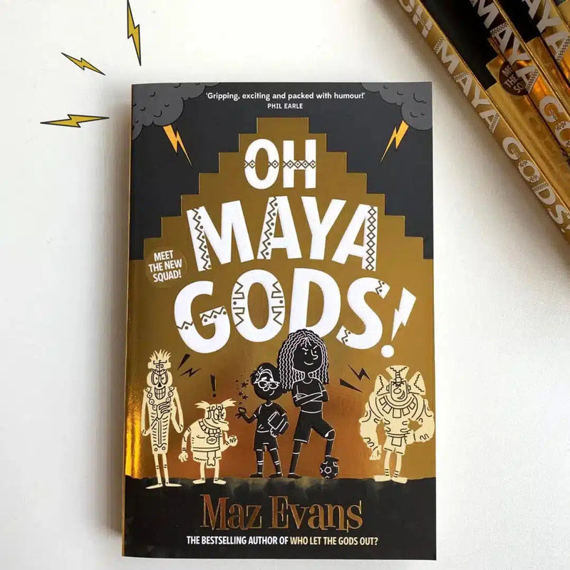 Oh Maya Gods! (Maz Evans)-Fiction: 神話傳說 Myth and Legend-買書書 BuyBookBook