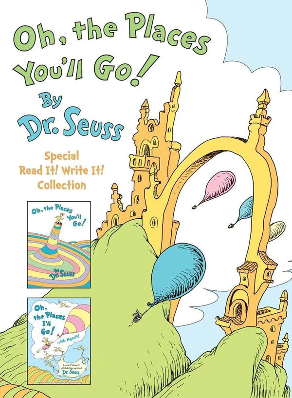 Oh, the Places You'll Go! The Read It! Write It! 2-Book Boxed Set Collection-Children’s interactive and activity books and kits-買書書 BuyBookBook