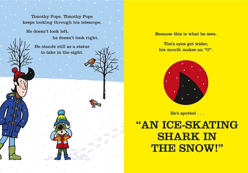 Oh No! Shark in the Snow!(Nick Sharratt) - 買書書 BuyBookBook