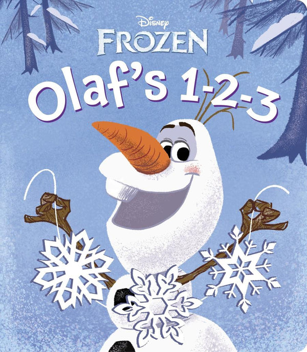 Olaf's 1-2-3 (Disney Frozen)-Children’s / Teenage fiction: General and modern fiction-買書書 BuyBookBook