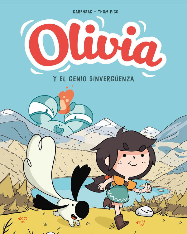 Olivia y el genio sinvergüenza / Aster and the Accidental Magic-Graphic novel / Comic book / Manga: genres-買書書 BuyBookBook