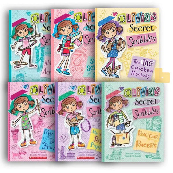 Olivia's Secret Scribbles #01-06 Bundle (6 Books) - 買書書 BuyBookBook