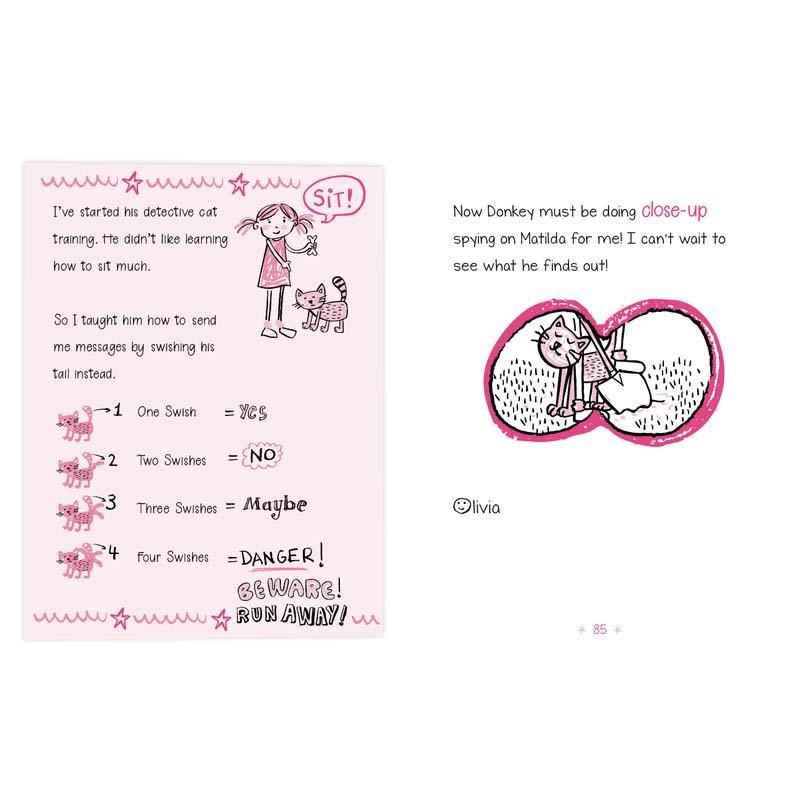 Olivia's Secret Scribbles #01-04 Bundle (4 Books) Scholastic
