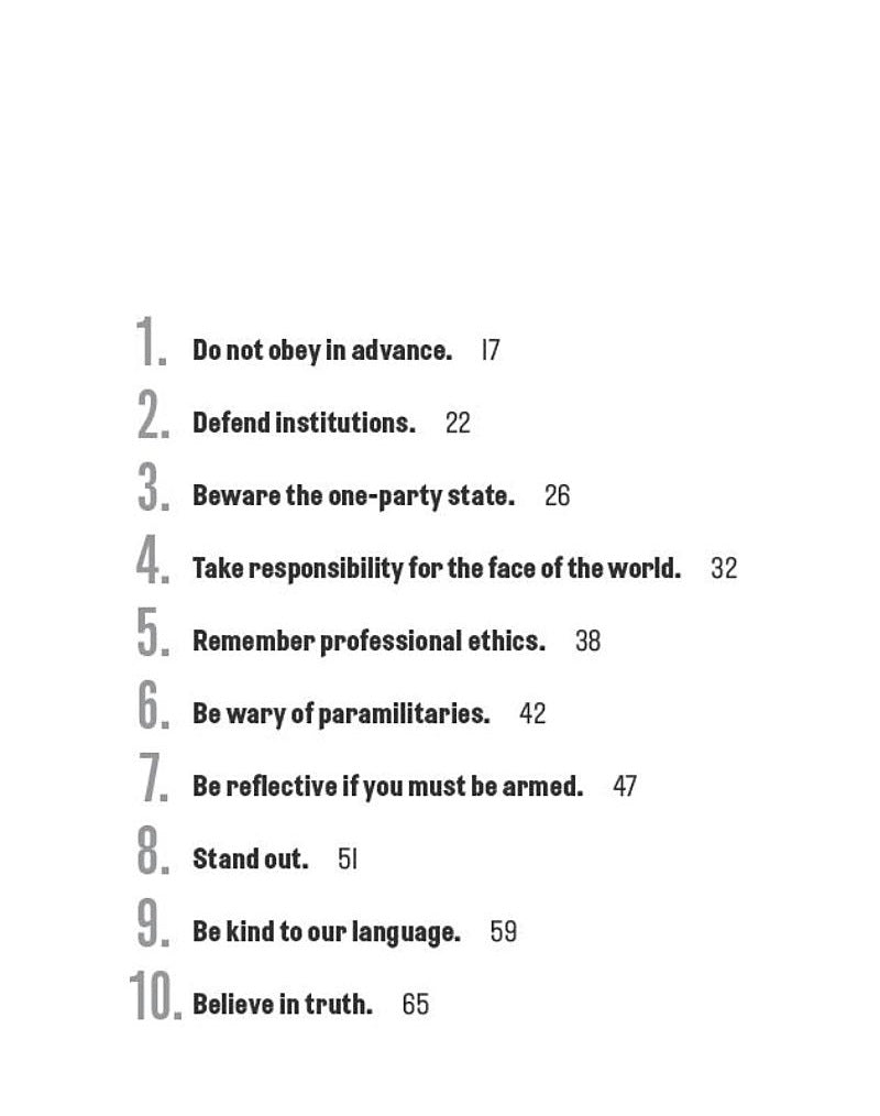 On Tyranny: Twenty Lessons from the Twentieth Century (Timothy Snyder)-Nonfiction: 歷史戰爭 History & War-買書書 BuyBookBook