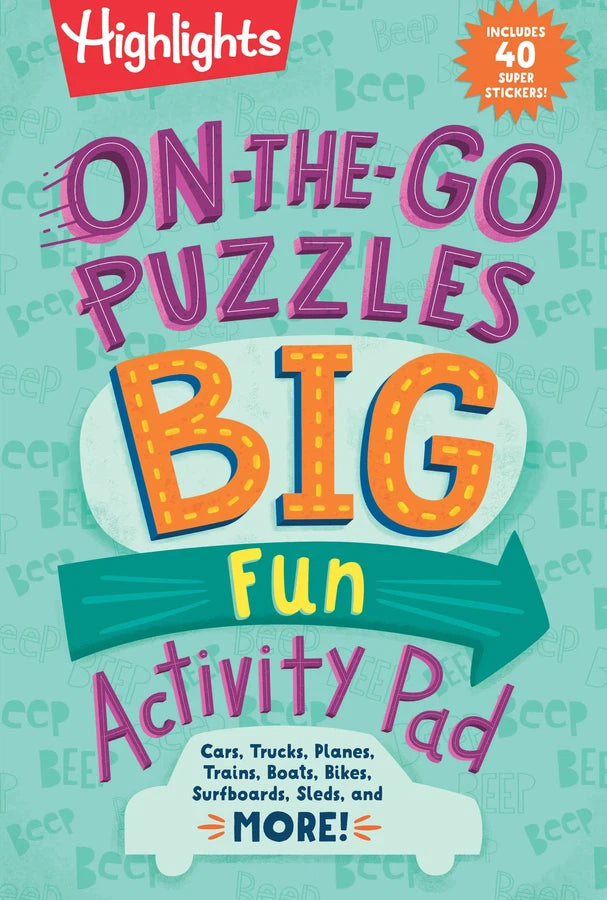 On-the-Go Puzzles Big Fun Activity Pad-Children’s / Teenage general interest: Hobbies/ quizzes/ toys and games-買書書 BuyBookBook