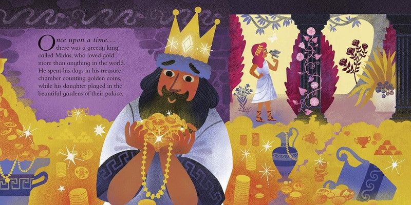 Once Upon A Time...there was a Greedy King-Children’s picture books-買書書 BuyBookBook