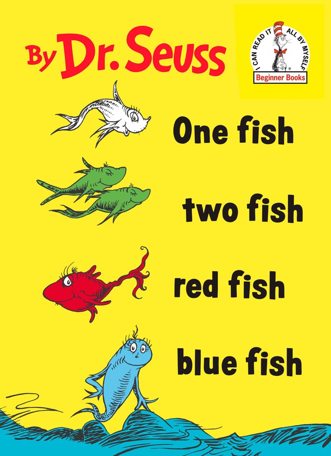 One Fish Two Fish Red Fish Blue Fish-Children’s / Teenage fiction: General, modern and contemporary fiction-買書書 BuyBookBook