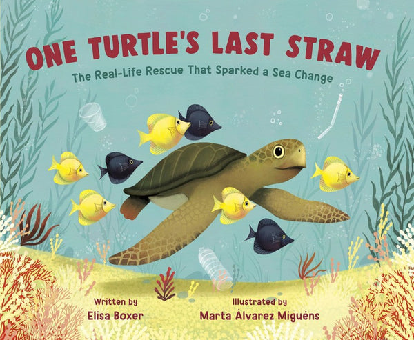 One Turtle's Last Straw-Children’s / Teenage general interest: Nature and animals-買書書 BuyBookBook