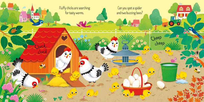 On the Farm (Usborne Book and 3 Jigsaws) (9pcs x 3 sets) Usborne