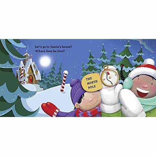 Open Santa's Door (Boardbook) PRHUS