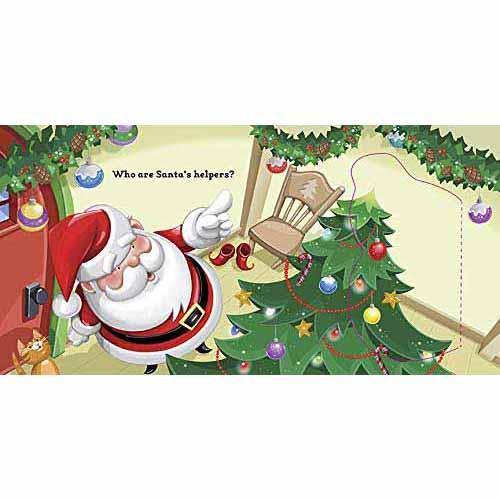 Open Santa's Door (Boardbook) PRHUS