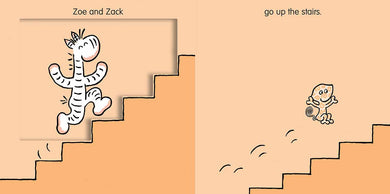 Zoe and Zack - Opposites (Board Book) - 買書書 BuyBookBook