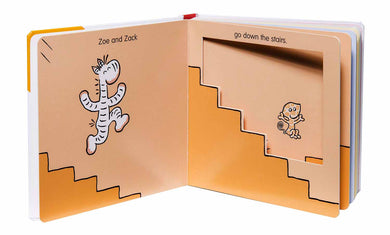 Zoe and Zack - Opposites (Board Book) - 買書書 BuyBookBook