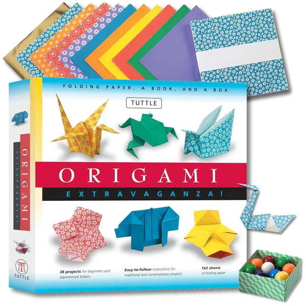 Origami Extravaganza! Folding Paper, a Book, and a Box-Hobbies/ quizzes/ games-買書書 BuyBookBook