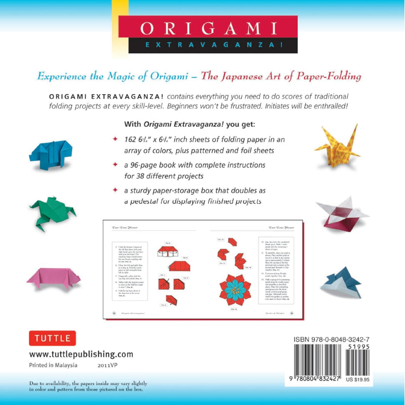 Origami Extravaganza! Folding Paper, a Book, and a Box-Hobbies/ quizzes/ games-買書書 BuyBookBook