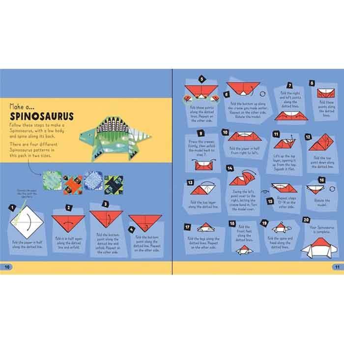 Origami Dinosaurs Usborne