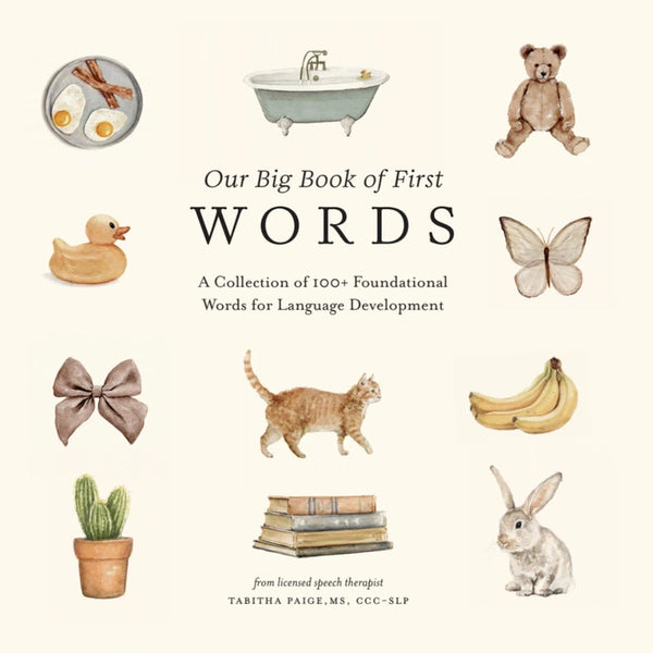 Our Big Book of First Words-Children’s Early years / early learning concepts-買書書 BuyBookBook