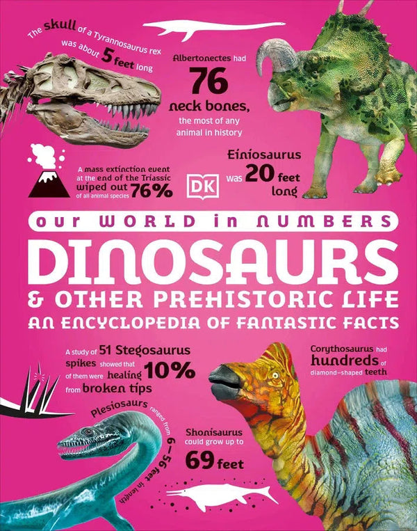 Our World in Numbers Dinosaurs & Other Prehistoric Life-Children’s / Teenage general interest: Dinosaurs and prehistoric world-買書書 BuyBookBook