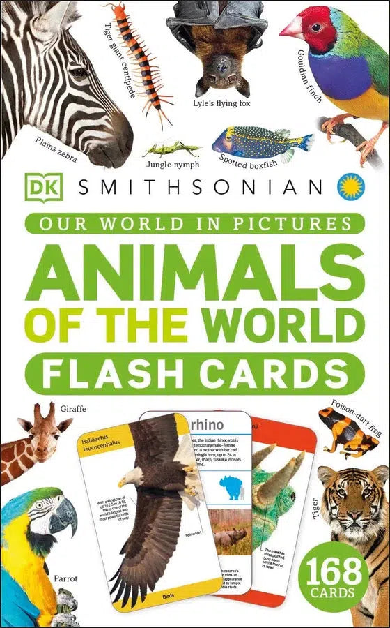 Our World in Pictures Animals of the World Flash Cards-Children’s / Teenage general interest: Nature and animals-買書書 BuyBookBook