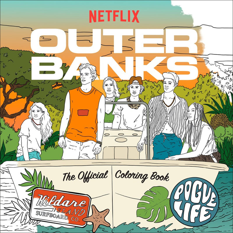 Outer Banks: The Official Coloring Book-Lifestyle and Leisure-買書書 BuyBookBook