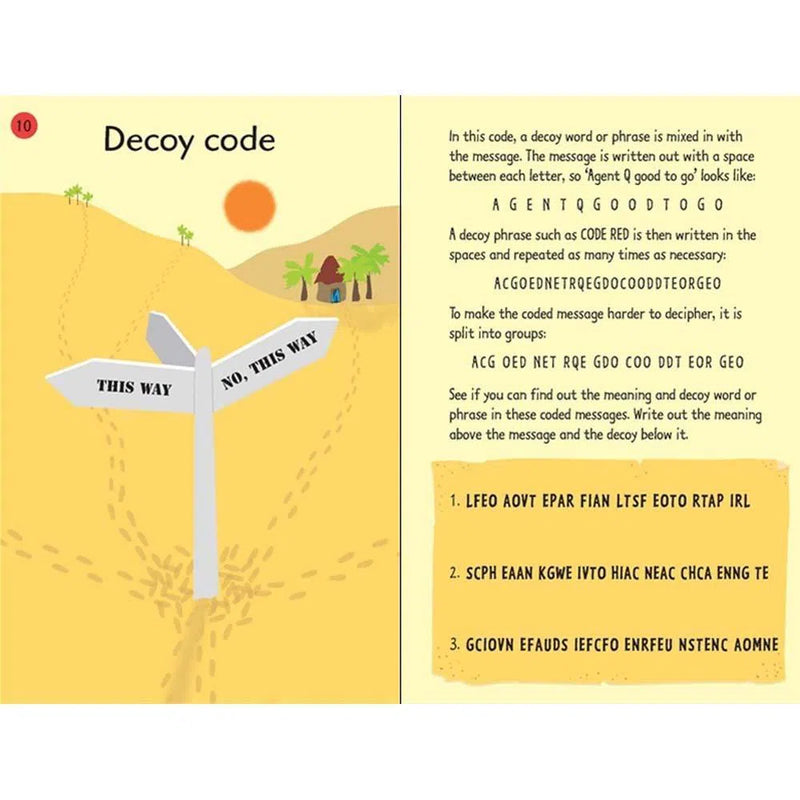 Over 50 secret codes Usborne