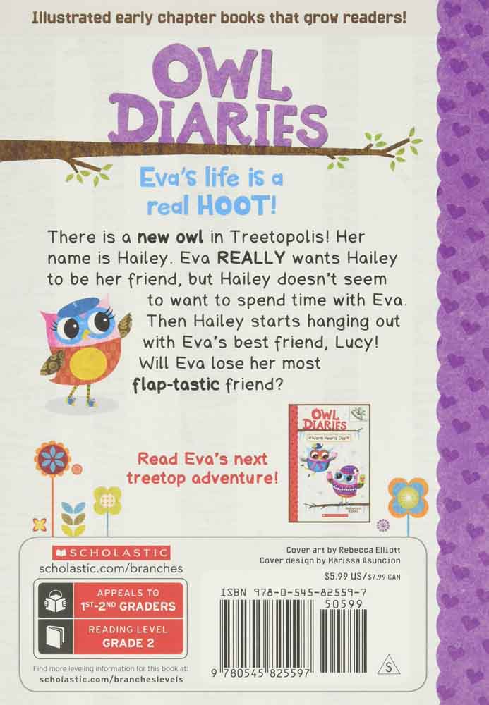 Owl Diaries #04 Eva and the New Owl (Branches) (Rebecca Elliott) - 買書書 BuyBookBook