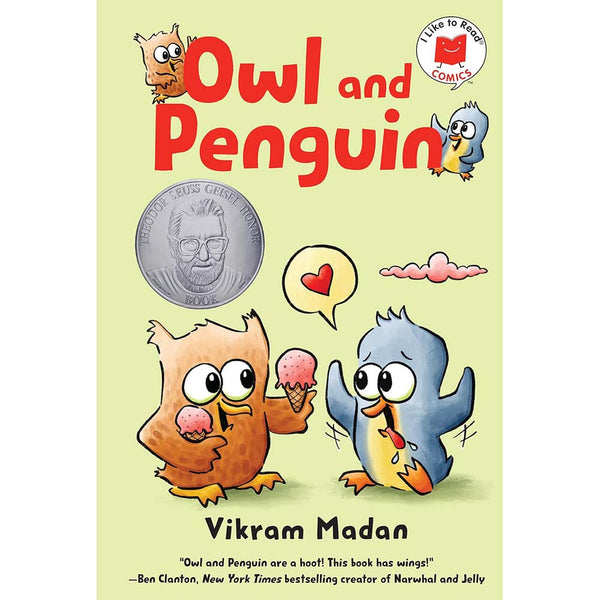 Owl and Penguin (I Like to Read Comics) (Vikram Madan)-Fiction: 幽默搞笑 Humorous-買書書 BuyBookBook