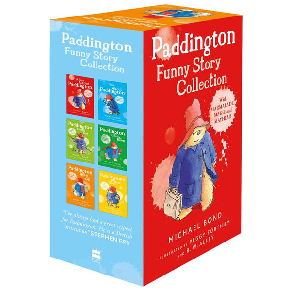 Paddington Funny Story Collection (6 Books)-Fiction: 橋樑章節 Early Readers-買書書 BuyBookBook