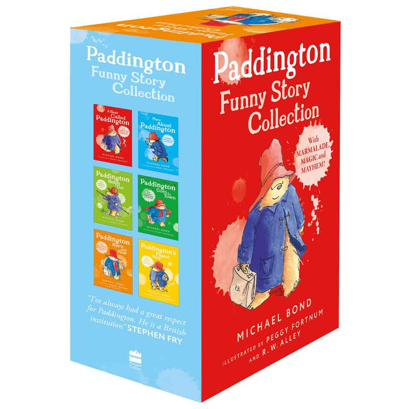 Paddington Funny Story Collection (6 Books)-Fiction: 橋樑章節 Early Readers-買書書 BuyBookBook