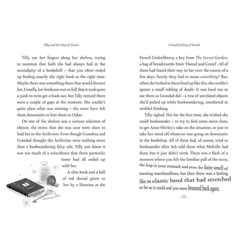 Pages & Co #3 Tilly and the Map of Stories (Paperback) Harpercollins (UK)