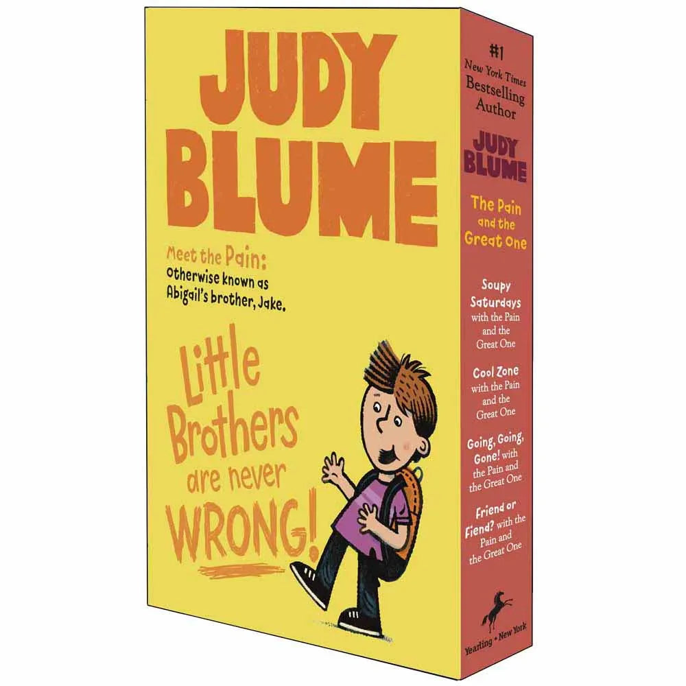 Pain and the Great One Quartet Box Set, The (4 Books)(Judy Blume) - 買書書 BuyBookBook