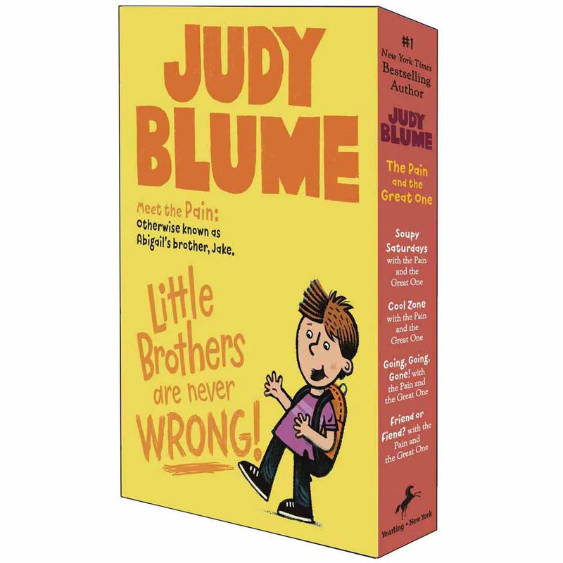 Pain and the Great One Quartet Box Set, The (4 Books)(Judy Blume) - 買書書 BuyBookBook