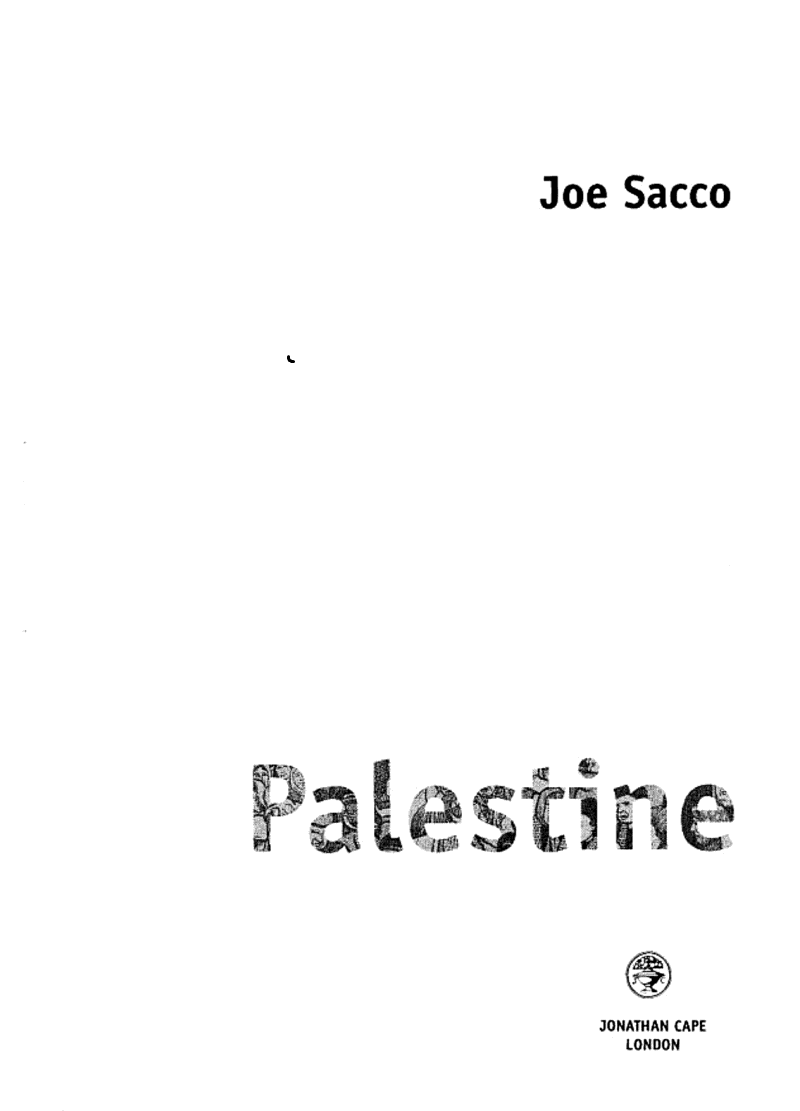 Palestine (Joe Sacco)-Fiction: 歷史故事 Historical-買書書 BuyBookBook