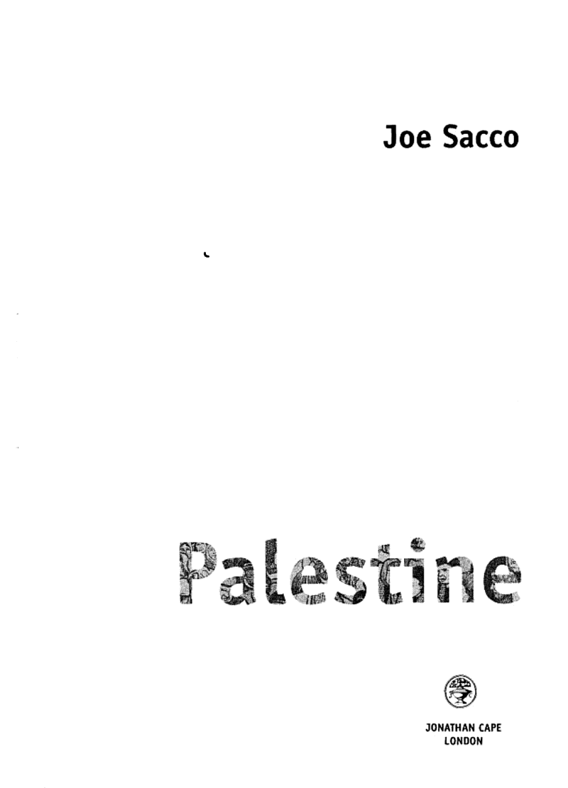 Palestine (Joe Sacco)