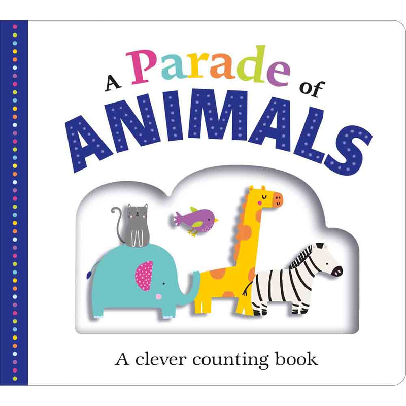 Parade of Animals, A (Board Book) - 買書書 BuyBookBook