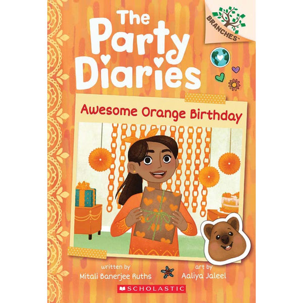 Party Diaries, The #1 Awesome Orange Birthday (Branches)-Fiction: 橋樑章節 Early Readers-買書書 BuyBookBook