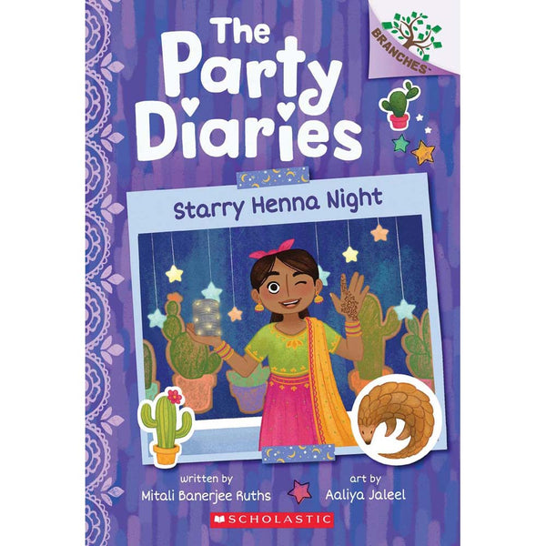 Party Diaries, The #2 Starry Henna Night (Branches)-Fiction: 橋樑章節 Early Readers-買書書 BuyBookBook