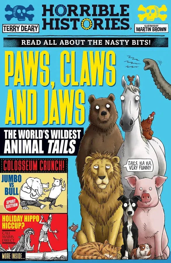 Paws, Claws and Jaws: The World's Wildest Animal Tails-Children’s / Teenage general interest: History and the past-買書書 BuyBookBook