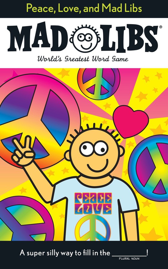 Peace, Love, and Mad Libs-Children’s interactive and activity books and kits-買書書 BuyBookBook