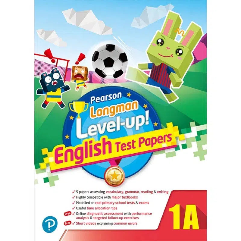 Pearson Longman Level-up! English Test Papers (with Online diagnostic assessment^破解常犯錯誤)-Supplemental: 英文科 English-買書書 BuyBookBook