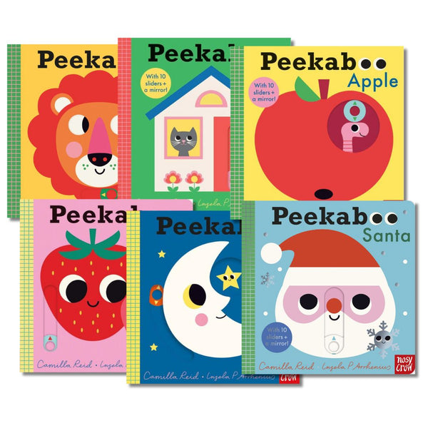 Peekaboo Bundle (Nosy Crow)-Nonfiction: 學前基礎 Preschool Basics-買書書 BuyBookBook